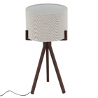 Abajur Tabaco Metal Garra Primor