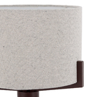 Abajur Tabaco Metal Garra Primor