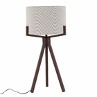 Abajur Tabaco Metal Garra Primor