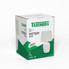 Abajur Taschibra Pottery 32cm E27 Bivolt - Branco - Único