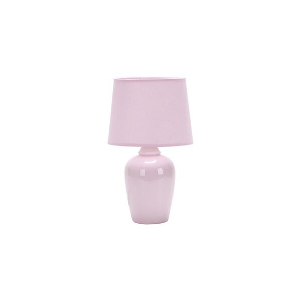 Abajur Taschibra Pottery 32cm E27 Bivolt Rosa