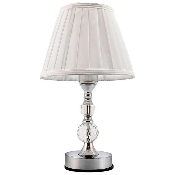 Abajur Toque Cristal Decoração Sala Quarto Mesa Decoração Com