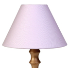 Abajur Torneado Dourado Rosa Bebê Infantil