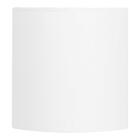 Abajur Torre Cilindrico Branco Com Aramado Preto