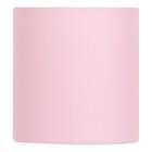 Abajur Torre Cilindrico Rosa Com Aramado Dourado