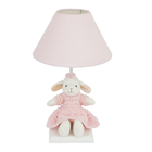 Abajur Toys Crochê Ovelha Rosa Bebê Infantil