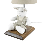 Abajur Toys Escuro Carneiro Bege Bebê Infantil