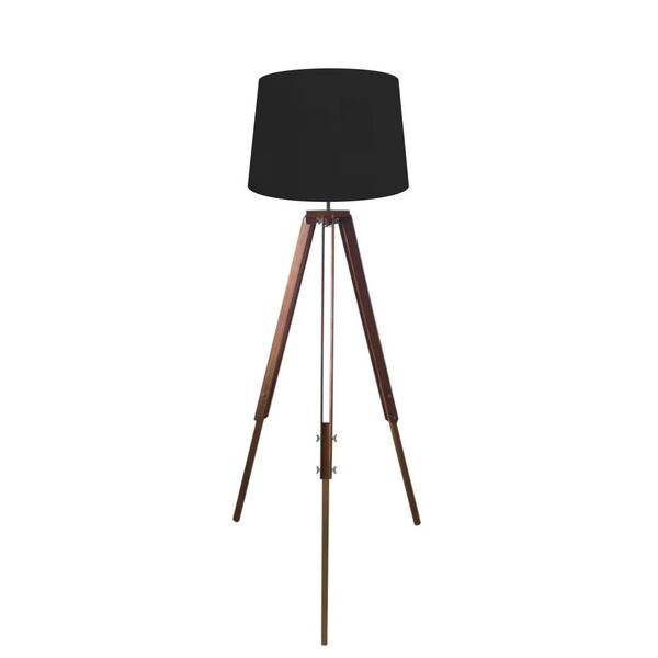 Abajur Tripé Chão 1 70cm Cores Lisas - Md1025 Cúpula Cônica -