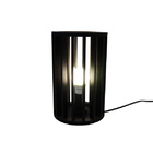 Abajur Tubular Médio Preto