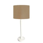 Abajurbmesa Branco 48cm Cores Lisas Cúpula Ø30 Md1063 - Marro