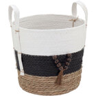 Abigail Cesta Decorativa Organizadora Cachepô 25x28x28cm Fibr