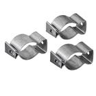 ABRACADEIRA ACO CARBONO GALVANIZADO ELETROLITICO CHAVETA DIAM 2,54 CM EMBALAGEM 3 PECAS TRAMONTINA