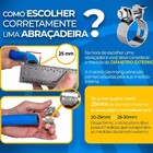 Abraçadeira Aço Inox Flex 216 A 235mm - 14mm