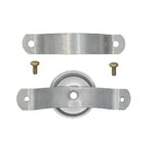 Abraçadeira Copo 1.1/2"para Tubulações Externas e Vibrantes em Aço Carbono Galvanizado Sfor