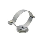 Abraçadeira Copo 2" para Tubulações Externas e Vibrantes em Aço Carbono Galvanizado Sfor