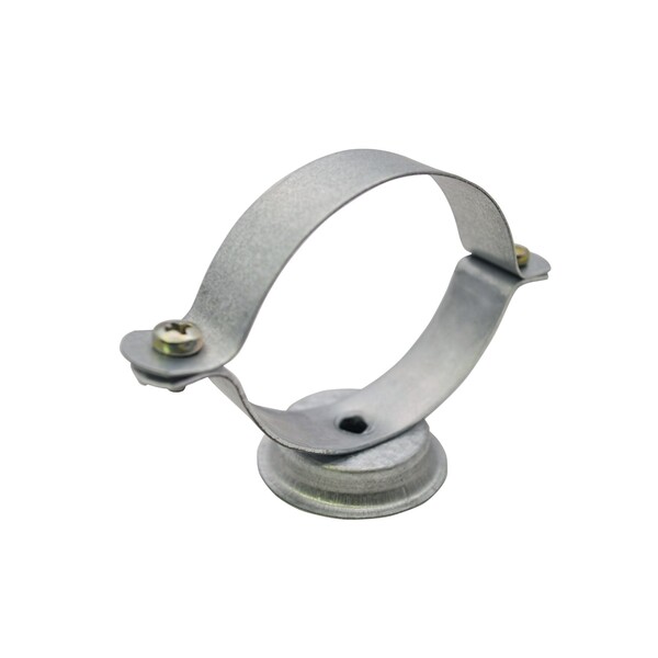 Abraçadeira Copo 2" para Tubulações Externas e Vibrantes em Aço Carbono Galvanizado Sfor