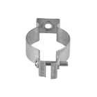 Abraçadeira D para Instalações Hidráulicas e Elétricas 2" Aço Zincado Zamar 10 peças