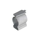 Abraçadeira D com Cunha para Instalações Hidráulicas e Elétricas 1.1/2" Aço Zincado Zamar 4 peças