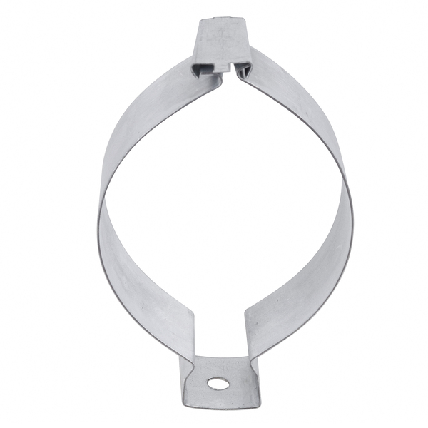 Abraçadeira D com Cunha Aço 3" 1 peça