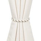 Abraçadeira de Cortina Londres Off White 40cm Marbella