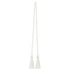 Abraçadeira de Cortina Montreal Off White 80cm Marbella