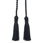 Abraçadeira de Cortina Montreal Preto 80cm Marbella