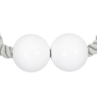 Abraçadeira de Cortina Toquio Cinza Claro 35cm Marbella