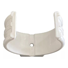 Abraçadeira De Impacto P/ Cano Tubo 100mm 4'' Branca Estrela