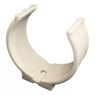Abraçadeira De Impacto P/ Cano Tubo 100mm 4'' Branca Estrela