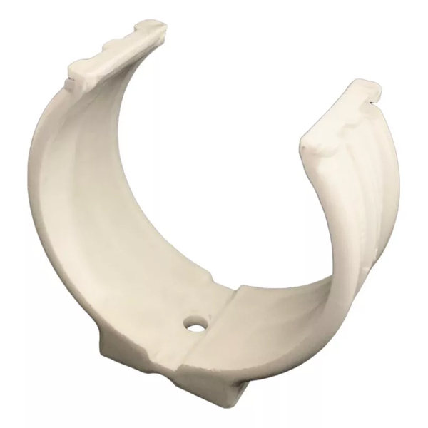 Abraçadeira De Impacto P/ Cano Tubo 100mm 4'' Branca Estrela