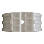 Abraçadeira De Impacto P/ Cano Tubo 75mm 3'' Branca Estrela