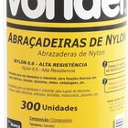 Abraçadeira De Nylon 3 Medidas Tubo Com 300 Peças - Vonder