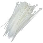 Abraçadeira De Nylon  Branca  140 X 2,5mm - 100 Abraçadeiras