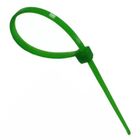 Abraçadeira De Nylon Fita Hellerman 2,5 X 200mm Verde 100 Pç