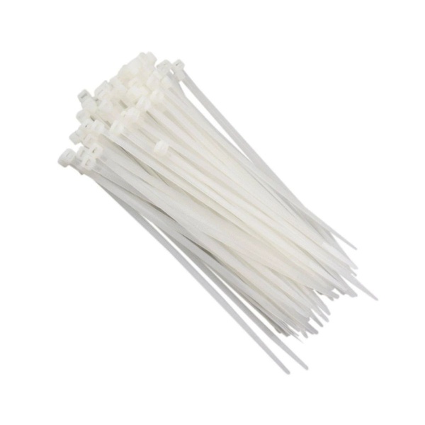 Abraçadeira De Nylon Foxlux Branca 760 X 9 Mm 25 Unidades