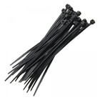 Abraçadeira De Nylon Preto 50 Uni Cinta Plastica Enforca Gato