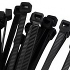 Abraçadeira De Nylon Preto 50 Uni Cinta Plastica Enforca Gato