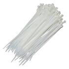 Abraçadeira De Nylon Tocha Branca 4,8mm X 50cm Com 100 Unidad