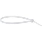 Abraçadeira De Nylon Tocha Branca 4,8mm X 50cm Com 100 Unidad