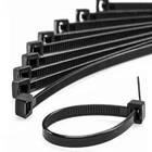 Abraçadeira De Nylon Tocha Preta 4,8mm X 25cm Com 100 Unidades