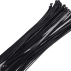 Abraçadeira De Nylon Tocha Preta 7,6mm X 30cm Com 50 Unidades