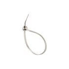 Abraçadeira Flexível 2,5X100mm Natural 10pcs Sforplast