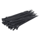 Abraçadeira Flexível 3,5x150 Preta com 100 Unidades Sforplast