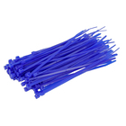 Abraçadeira Flexível de Nylon 150x3,6mm Azul T30R Hellermann