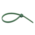 Abraçadeira Flexível de Nylon 2,5mm Verde T18R Hellermann
