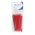 Abraçadeira Flexível de Nylon 150x3,6mm Vermelho T30R Hellermann