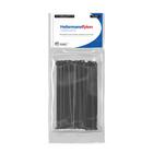 Abraçadeira Flexível Nylon 39cm Preta 100 Peças Hellermann