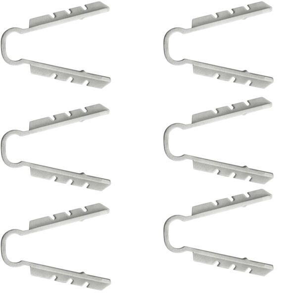 Abraçadeira Gramp  06 Plástica Para Fio 04 A 06 Mm 6 Un Prando