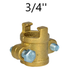 Abraçadeira Latão Bipartida P/ Mangueira Alta Pressão 3/4''