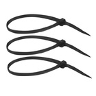 Abracadeira Nylon 300x4.6mm Com 100un Preta Vila    - Unico